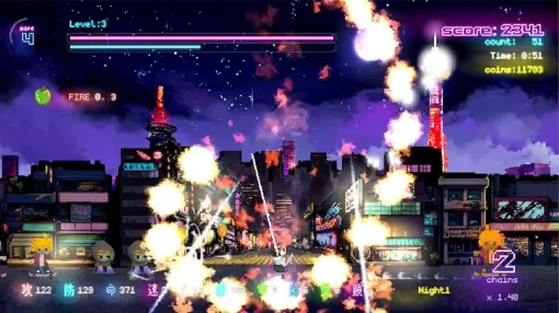 『Tokyo Waning Moon』ゾンビを斬りまくるハイスピード戦闘がクセになる。リズムアクション的な心地よさをアンニュイなロックサウンドに乗せて