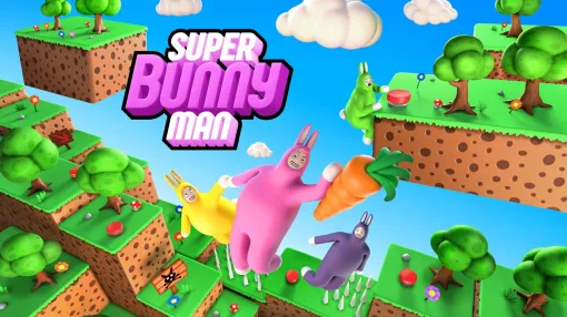 Catobyte、Switch版『Super Bunny Man』を本日配信！Steam版が150万販売を達成した協力型横スクロールアクション