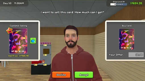 カードショップ経営シム『TCG Card Shop Simulator』客がカードの売却や交換を申し込んでくるアップデート―従業員に価格設定を任せる新機能も