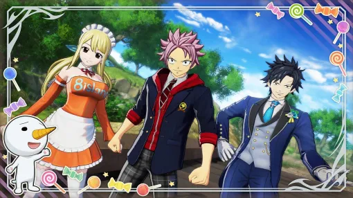 コーエーテクモ、『FAIRY TAIL2』でDLC第1弾を配信！原作に登場するレストラン「8island」風衣装などバラエティ豊かな衣装が登場