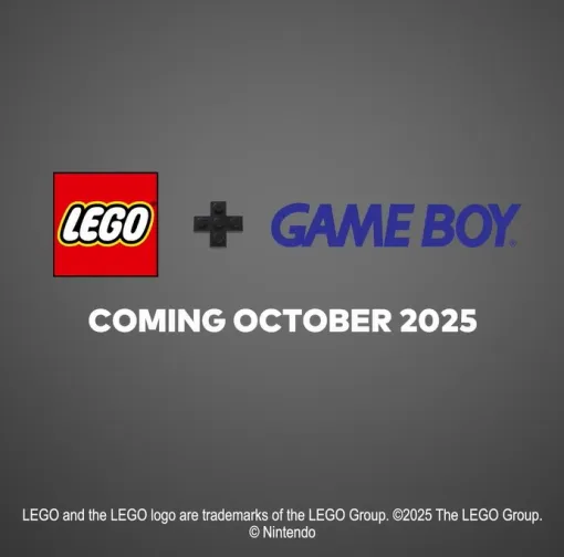 LEGO，ゲームボーイとのコラボ商品を2025年10月に発売。ティザー映像を公開