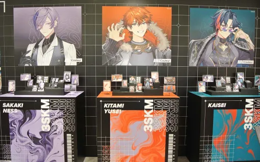 【にじさんじ】“3SKM×“iCouleur”POP UP EVENTレポート。コラボアイシャドウの実物や色味の印象などをお届け