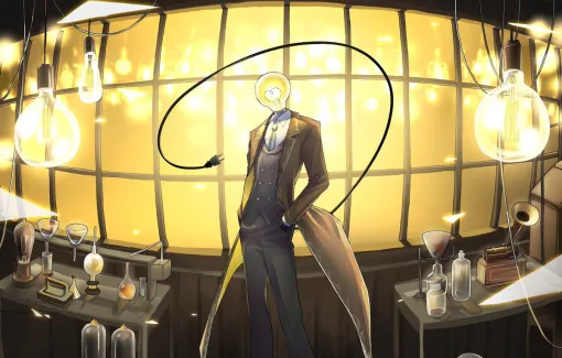 電球頭の新人VTuber、電・A・ルーエさんがデビュー前から早くもブレイク。1日余りで400フォロワーが4万フォロワーに