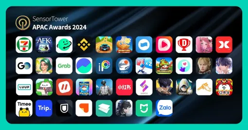 『学マス』『ポケポケ』『恋と深空』『鳴潮』などが“Sensor Tower APAC Awards 2024”受賞タイトルに
