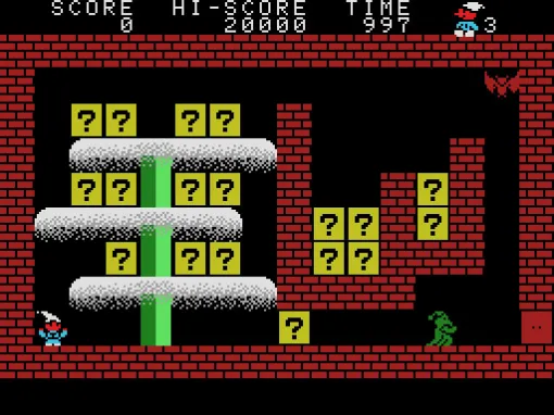 「J.P.ウィンクル（MSX版）」，プロジェクトEGGで配信開始。これぞ古き良き王道といえるサイドビューのアクションゲーム