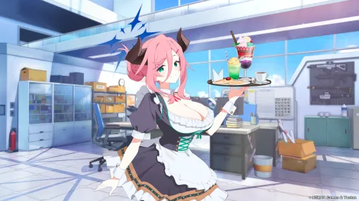 『ブルアカ』私服に着替えたセナとウェイトレス衣装のジュリがピックアップ。新イベント“パンデミック・ハザード～奇跡の一枚～”実施中