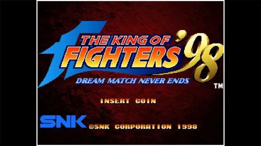 『アケアカ2NEOGEO ザ・キング・オブ・ファイターズ ’98』PS5とXbox Series X|Sで2月27日配信開始。ネットワーク対戦もできる『アケアカ2NEOGEO』シリーズ第一弾タイトル