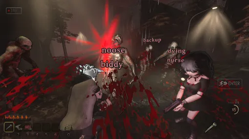 海底に擬態するアラフラオオセさんの「Blood Typers」レビュー。えーあい！Steam広場