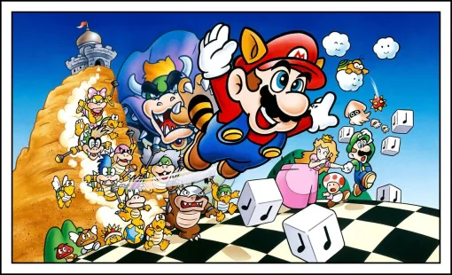 【ニンテンドーミュージック】『スーパーマリオブラザーズ3』楽曲が3月10日配信。『地上BGM』『ワールド1（草原の国）』など懐かしい曲が勢ぞろい