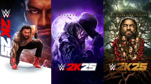 2K、Visual Concepts開発による『WWE 2K25』(英語版)のブラッドライン エディションとデッドマン エディションを発売開始