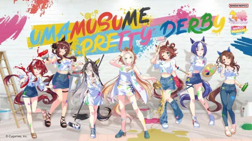 『ウマ娘』ナムココラボ第3弾がスタート。オルフェーヴル、ドリームジャーニーなど7名がペインタースタイルでグッズ化