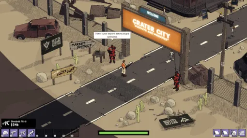 初期『Fallout』風の終末RPG『It’s All Over』発表。世界の終わりを寝過ごした主人公が真実を探る