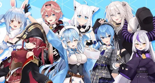 『エムホールデム』ホロライブコラボ復刻。宝鐘マリン、兎田ぺこら、星街すいせいら8名のピックアップガチャ＆スタンプガチャが開催中