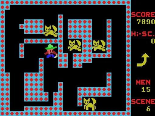 名作アクション「ブーメラン（MSX版）」プロジェクトEGGで配信開始。クセのあるブーメランの軌道をマスターして敵を倒そう