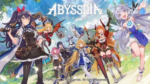 NHN、美少女系RPG『アビスディア』のキービジュアルを初公開！主要キャラクターも一挙に紹介