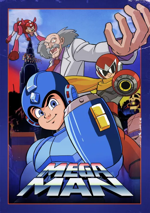 「ロックマンUSA」全27話がPrime VideoやDMM TVで公開に。1994年にアメリカで放送されたアニメ作品を日本語字幕付きで楽しめる