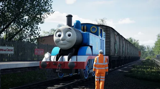 人気リアル鉄道運行シムに、公式「きかんしゃトーマス」実装。Modではない