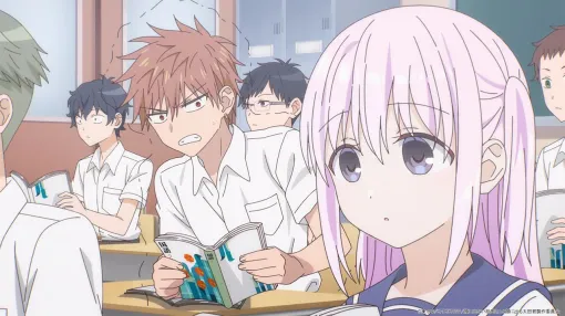『顔に出ない柏田さんと顔に出る太田君』アニメ化決定。柏田さん役に藤田茜、太田君役に夏目響平