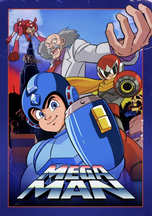 カプコン、アニメ『ロックマンUSA』全27話が各プラットフォームにて配信開始！初の日本語字幕版対応で登場