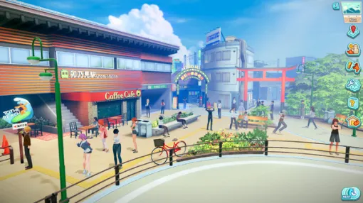 美麗アニメ調3Dキャラクタークリエイト＋生活シム『サマバケ！すくらんぶる』がSteamに登場！海沿いの街で繰り広げられる夏の思い出