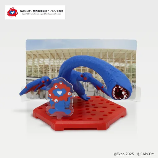 『モンハン』青いフルフルが襲来。大阪・関西万博で販売されるミャクミャクとのコラボグッズ情報が公開