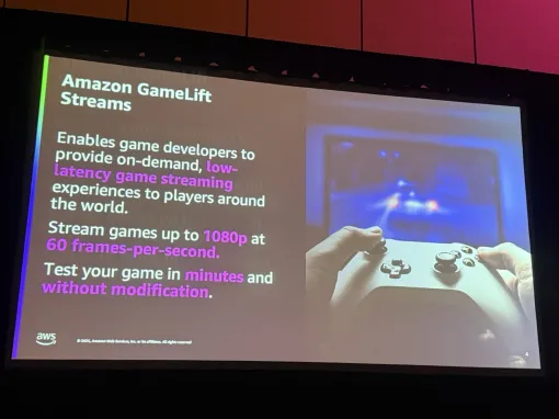 ［GDC 2025］AWSによるゲーム開発とサービスを変える最新ソリューションを体験――目玉はクラウドゲームサービスAmazon GameLift Streams【PR】