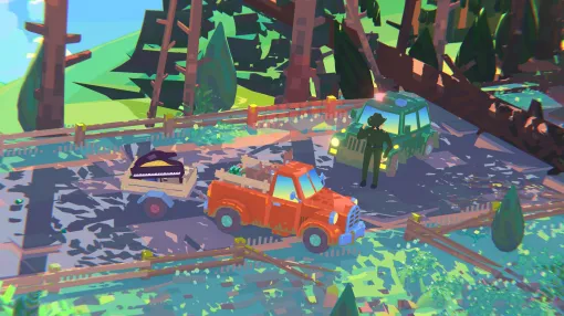 ［GDC 2025］田舎町の何でも屋トラック運転手としてプレイする配達アドベンチャー「Truckful」。意外と難度の高いホラー要素も搭載！？