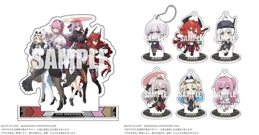 『NIKKE』ゴッデス部隊の描き下ろしイラストを使用したアクスタやカードなどが登場。かわいらしいちびキャラが描かれたグッズも【勝利の女神：NIKKE】