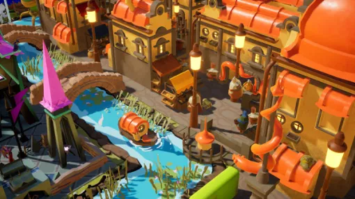 落ちない『テトリス』ライク都市建設パズル『River Towns』日本語対応で発売―Steamワークショップ対応でステージ作成＆共有可能