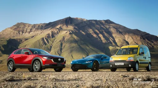 「グランツーリスモ7」，アストンマーティン ヴァンテージ，マツダ CX-30，ルノー カングーが登場。GTソフィーはカスタムレースに対応