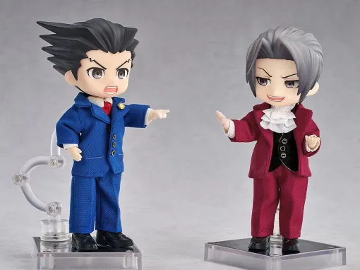 「逆転裁判」シリーズより「ねんどろいどどーる 成歩堂龍一」「ねんどろいどどーる 御剣怜侍」が登場。2026年1月に発売，予約受付を開始
