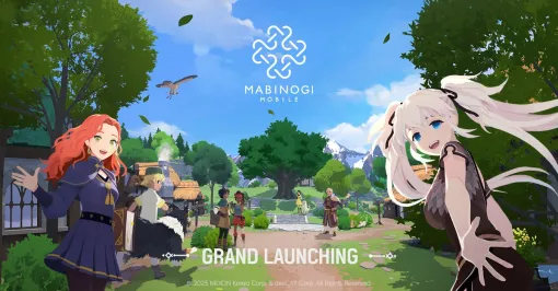 ネクソン、新作MMORPG『マビノギモバイル』を韓国でPCおよびモバイル向けに配信開始
