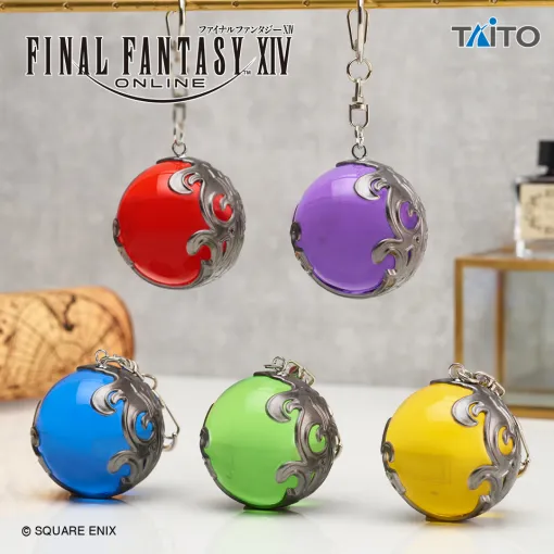 「ファイナルファンタジーXIV」，「マテリジャキーホルダー」を2025年3月下旬より展開。赤，紫，青，緑，黄色の5色