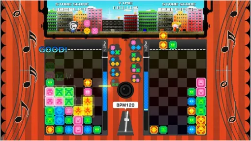 リズムノリノリ落ち物パズル『マジカルビート』Steam版発表、いきなり配信開始。『GUILTY GEAR』『ブレイブルー』などのBGMにノリつつ、どんどん繋げてまとめ消し