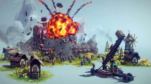 VR版『Besiege（ビシージ）』発表。トンデモ兵器作りゲームがMeta Quest向けに5月発売