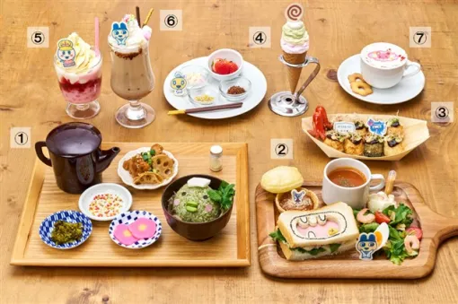 カプコンカフェ池袋店＆梅田店「たまごっちのプチプチおみせっち」とのコラボグッズ＆メニューを大公開！