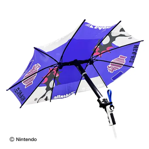 「スプラトゥーン3」“パラシェルター”をモデルにした水鉄砲の予約を受付中。傘を盾にして攻防が楽しめる