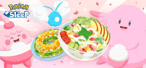 「Pokémon Sleep」“スプリングフェス2025”キャンペーンを5月5日より開催。ピンプク，ラッキー，ハピナスが新登場