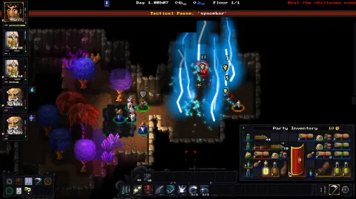 『Escape the Mad Empire』早期アクセス版が本日（4/23）リリース。パーティ制のダンジョン探索ローグライク。リアルタイム戦闘中にポーズで時を止め、爽快コンボを決めろ