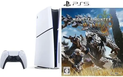 【Amazon】PS5本体+『モンハンワイルズ』セットが2043円オフに。コントローラーダブルパックも対象