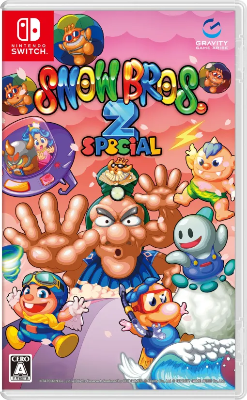 名作アクションのリメイク作「SNOW BROS. 2 SPECIAL」，Switch向けパッケージ版を本日リリース。ミニフィギュアなどが付属する限定版が登場