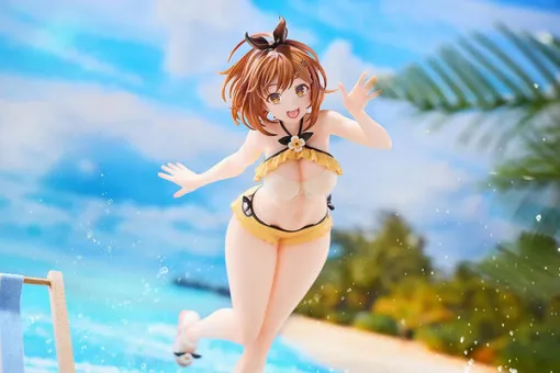 ムチムチ太ももがいっぱい！アニメ『ライザのアトリエ』よりライザ、クラウディア、リラが水着フィギュア化―3人の台座は組み合わせ可能
