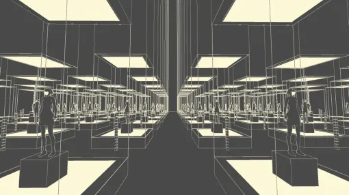 謎に包まれた新作ゲーム『NIDANA』発表。ただただ「無機質」に続く、終わりなき夢の世界