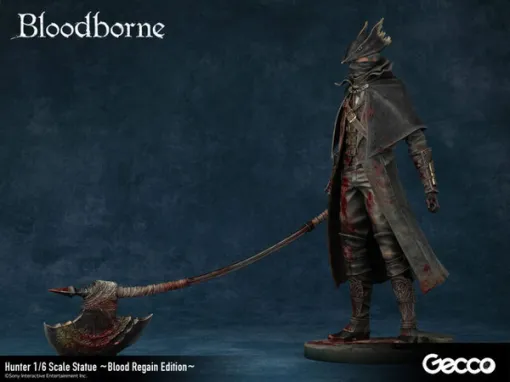 返り血を浴びて仁王立ちする姿がカッコいい！『Bloodborne』より「狩人」が約8万円のスタチュー化
