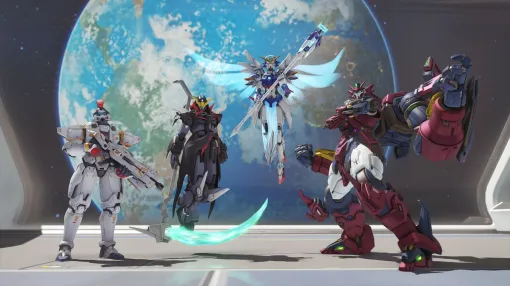 『オーバーウォッチ2』×『ガンダムW』開発者インタビュー。『エンドレスワルツ』版をベースに、大量のガンプラを作ってスキンを制作。POTGでは「あのシーンだ」と興奮必至のオマージュも