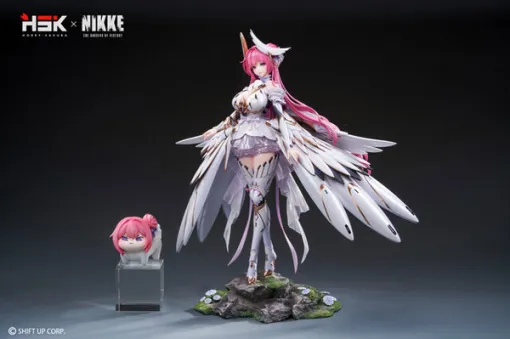 チラ見えする太もも！『勝利の女神：NIKKE』人気キャラ「ドロシー」が立体化―謎の生物「Doro」フィギュアも付属