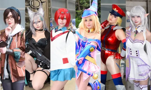 【コスプレ】『ガンダム ジークアクス』や『モンハンワイルズ』、ベガ風衣装キャミィ、『遊☆戯☆王』ブラック・マジシャン・ガールまで。 “ニコ超2025”コスプレリポート