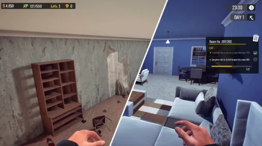 「特に『House Flipper』のようなゲームにインスパイアされた」モーテル経営シミュレーション『Sunset Motel』【開発者インタビュー】