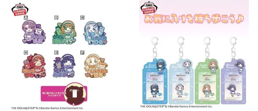 『学マス』描き起こしデフォルメ“きゅるぽっぷん”の新作2種が同時展開。ラバーバッジは有村麻央ら6名、フォトカードケースは月村手毬ら4名がラインナップ【学園アイドルマスター】