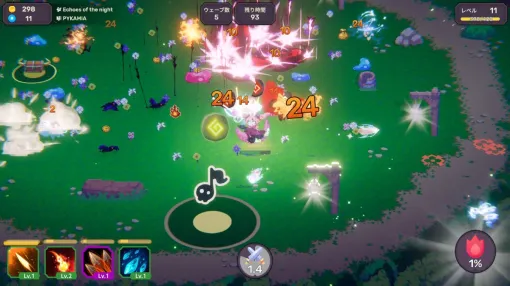 音楽に合わせて敵を攻撃！　リズムゲーム×ローグライク×サバイバーアクション「リズムウィッチ ビートオブデス」，Steamで配信開始